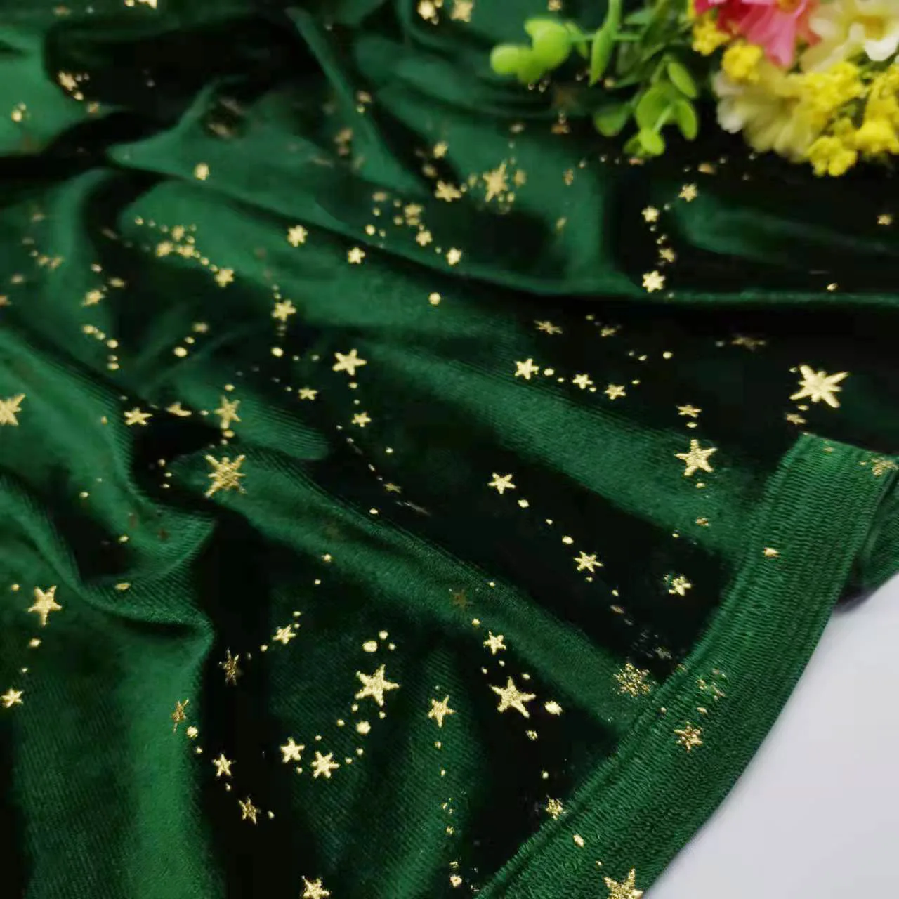 Home Textiles Luxury - Velvet Fabric for Dress Gorgeous Silky