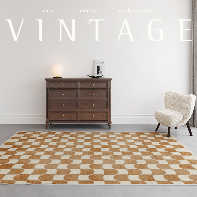 French Retro Rugs for Bedroom  - Home Textiles France ulasan dan harga