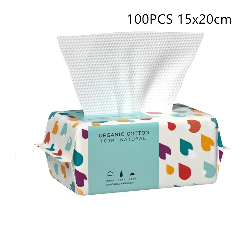 100 Counts Disposable Thick 10 - Home Textiles Face Towel ulasan dan harga