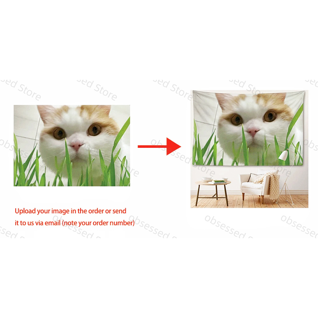 Customized Tapestry Printing f - Home And Textiles ulasan dan harga