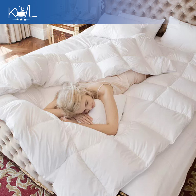 95% White Goose Down Comforter - Duvet Insert White ulasan dan harga