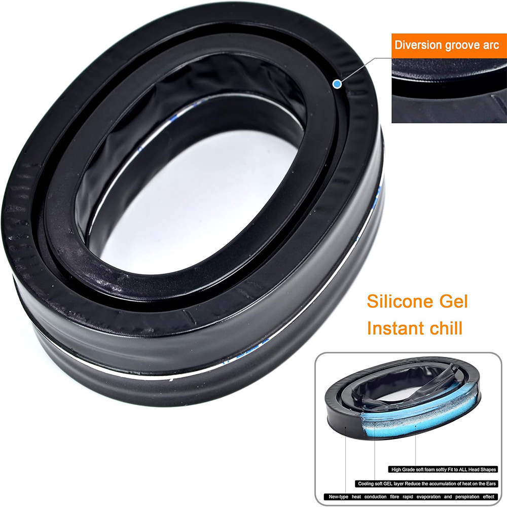 Tactical Headset Earmuffs Gel  - Cooling Pillow Gel ulasan dan harga