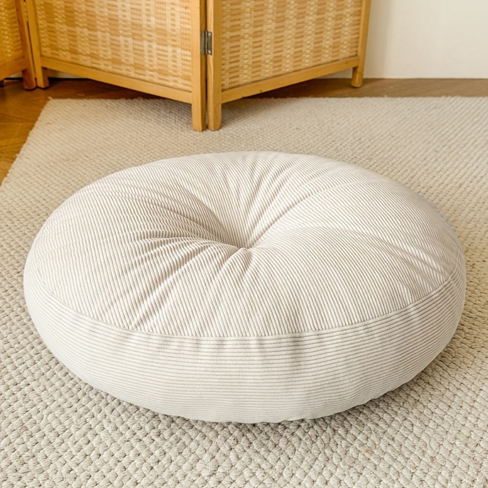 Thick Round Cushion,Soft & Com - Floor Cushion Pouf ulasan dan harga