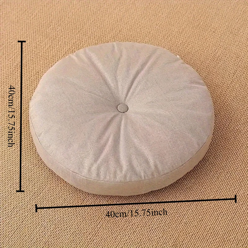Thick Round Cushion,Soft & Com - Floor Cushion Pouf ulasan dan harga