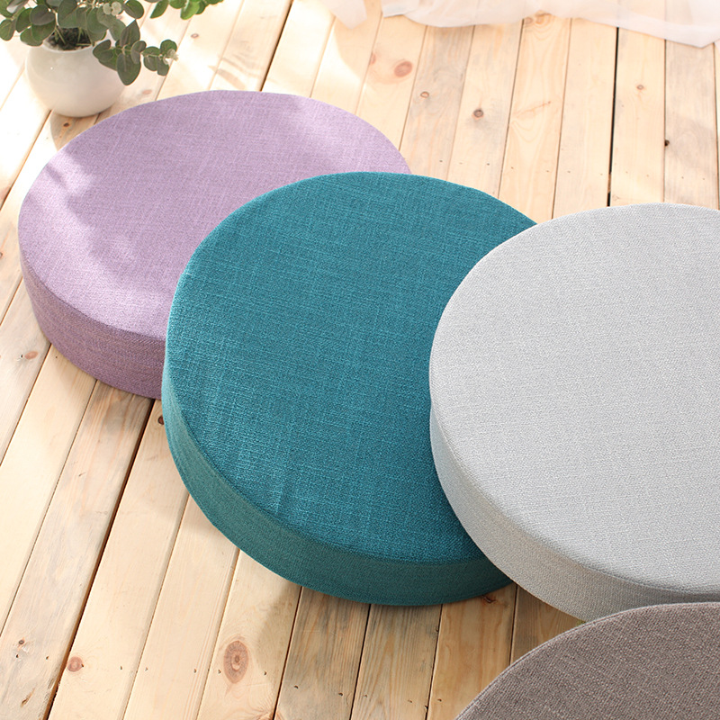 40x6cm Linen Tatami Meditation - Floor Cushion Pouf ulasan dan harga