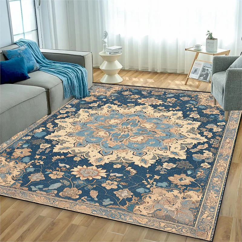 Vintage Persian Style Area Rug - Home Textiles Luxury ulasan dan harga