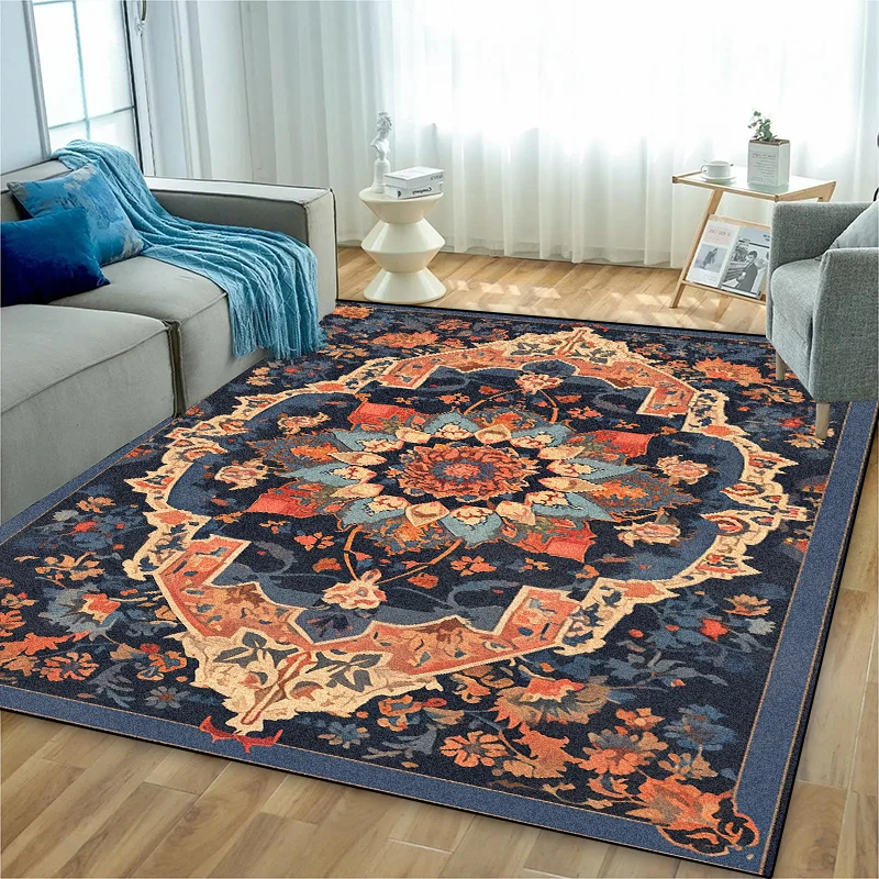Vintage Persian Style Area Rug - Home Textiles Luxury ulasan dan harga