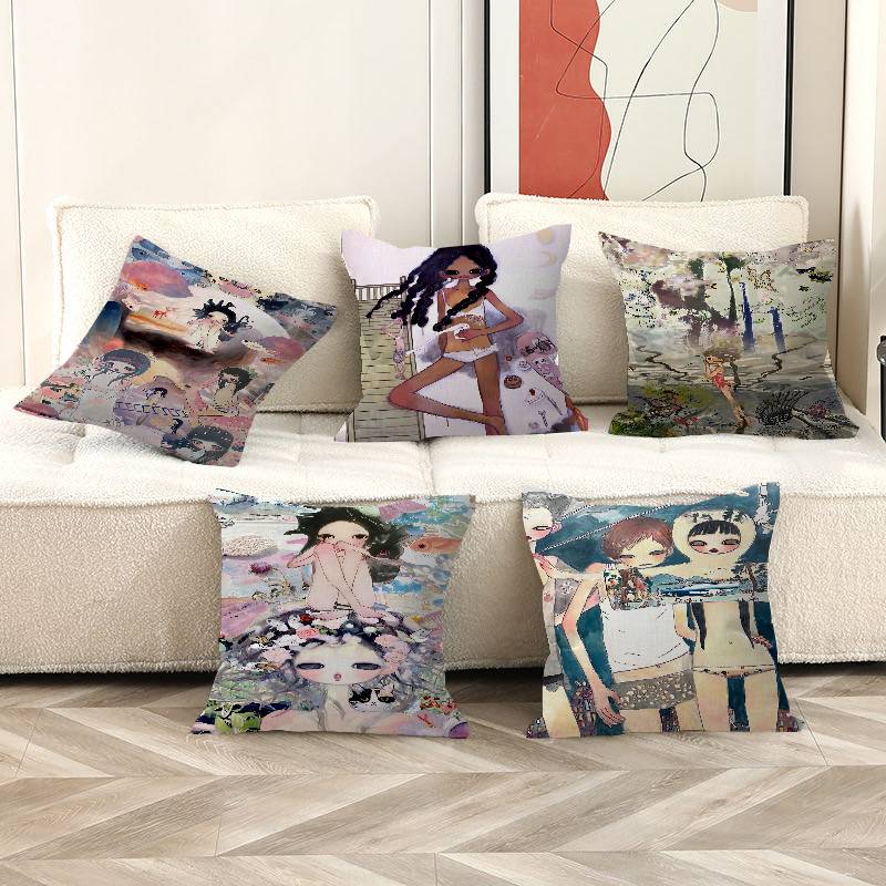 A-Aya Takano Cushion Cover Car - Aya Home Textiles ulasan dan harga