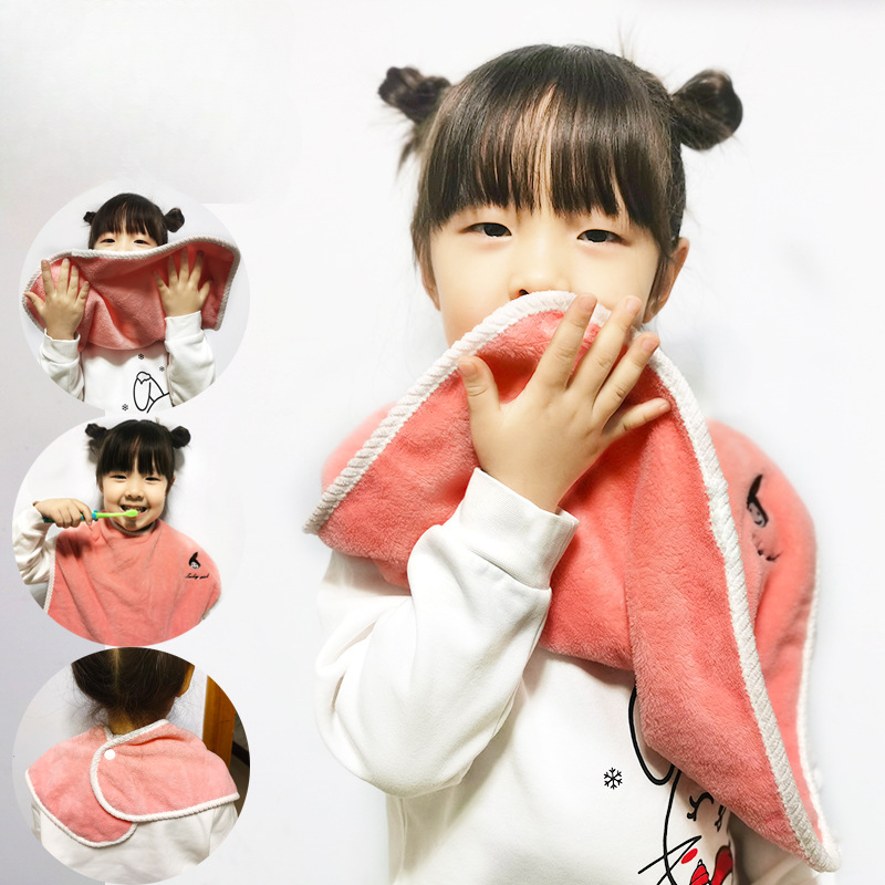 1pc Baby Bibs for Children Was - Home Textiles Face Towel ulasan dan harga