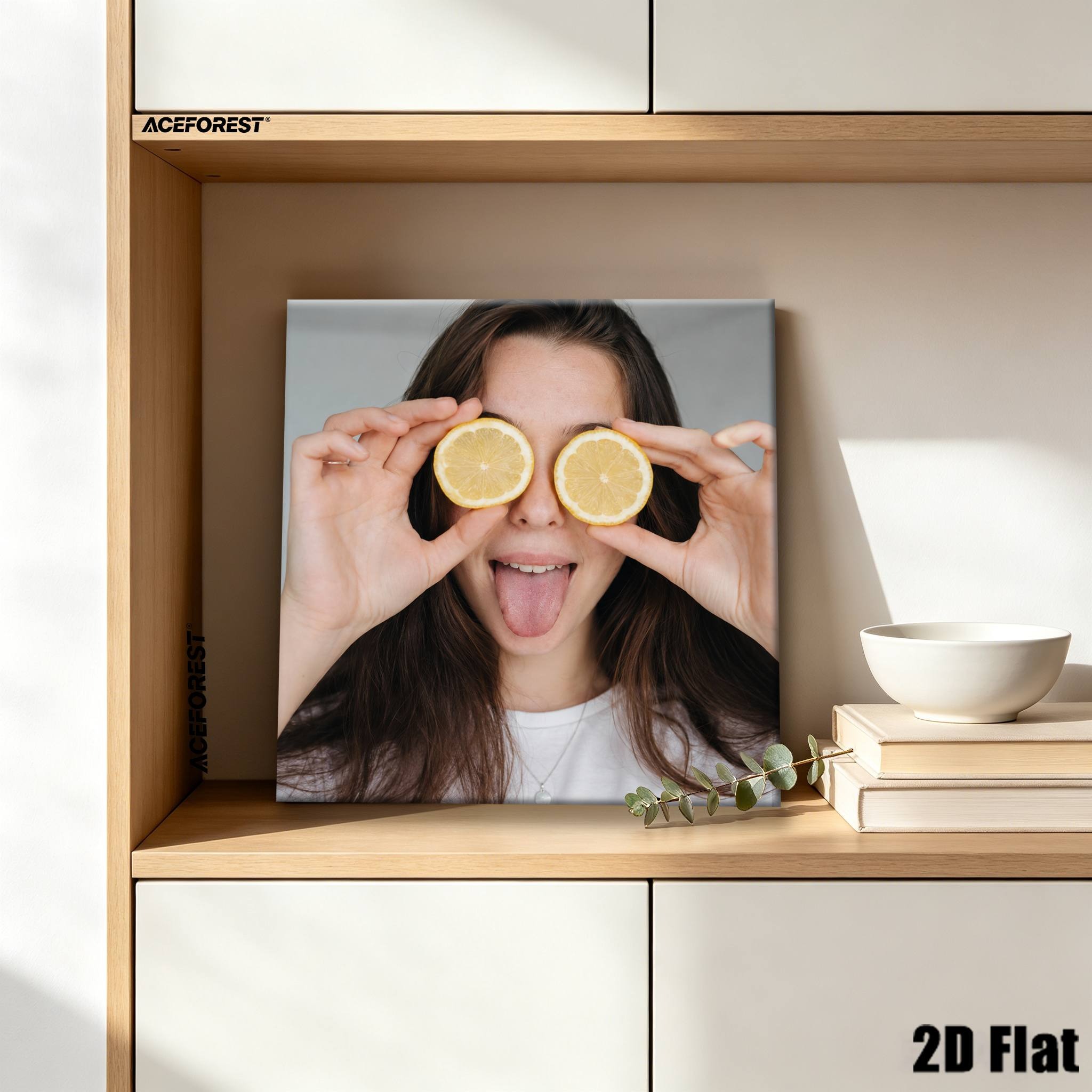 Custom 2D Family Portrait Canv - Home And Textiles ulasan dan harga