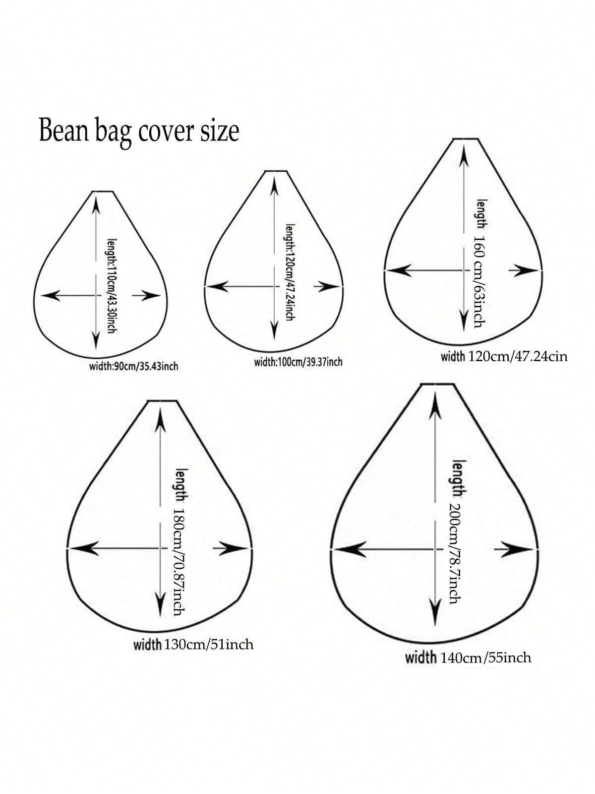 Bean Bag Cover Without Filler  - Floor Cushion Pouf ulasan dan harga