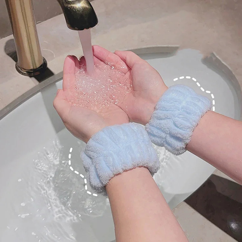 1/4PCS Reusable Wrist Washing  - Home Textiles Face Towel ulasan dan harga