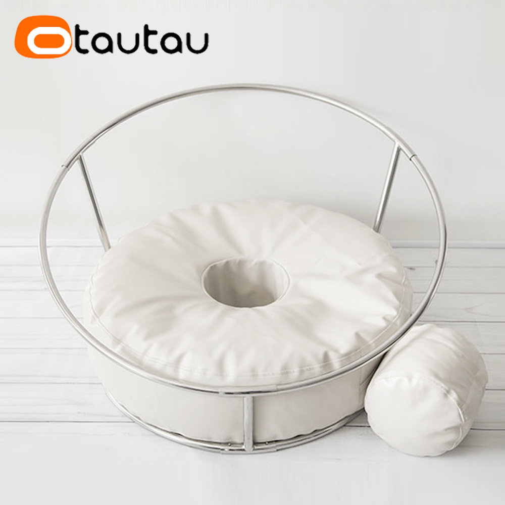 OTAUTAU Soft Faux Leather Roun - Floor Cushion Pouf ulasan dan harga