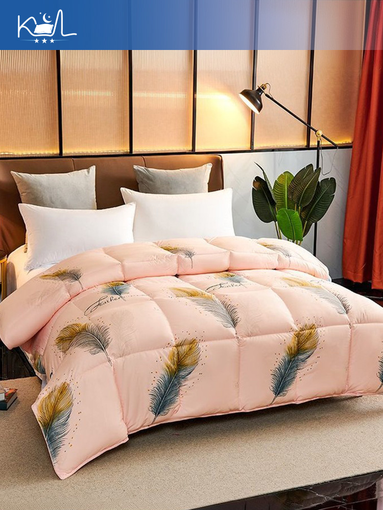 95% White Goose Down Comforter - Duvet Insert White ulasan dan harga