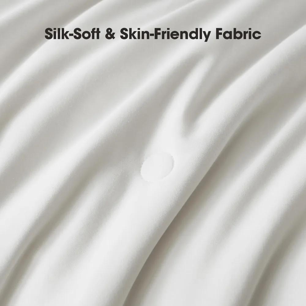 100% Mulberry Silk Duvet Inser - Duvet Insert White ulasan dan harga