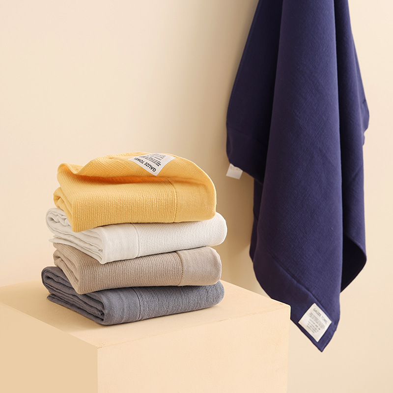 2/5Pcs Cotton Bath Towels Set  - Home Textiles Face Towel ulasan dan harga