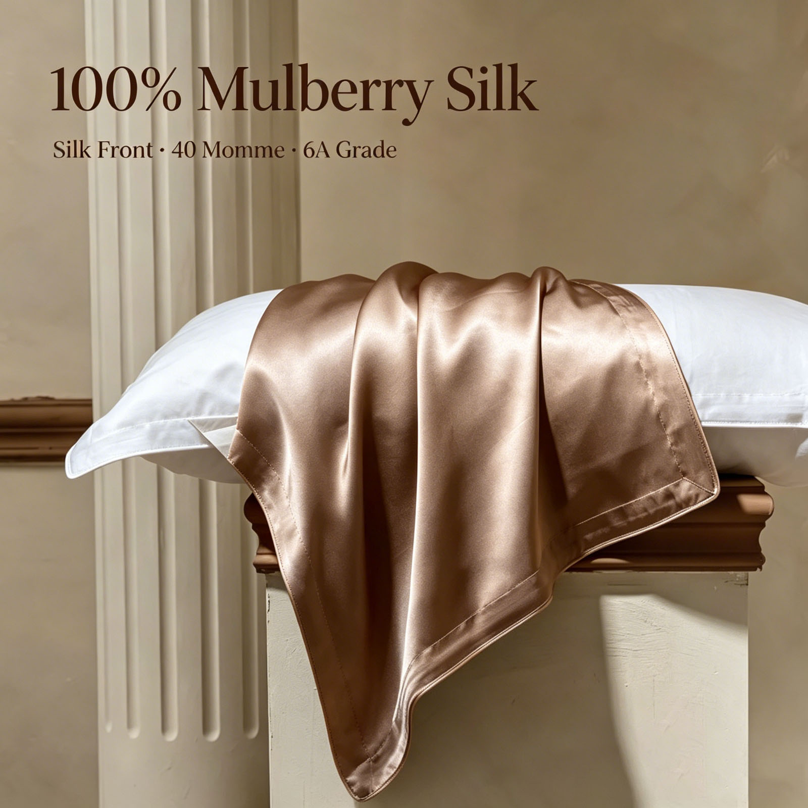 2 Pcs Silk Pillowcase Queen Si - Home Textiles Luxury ulasan dan harga