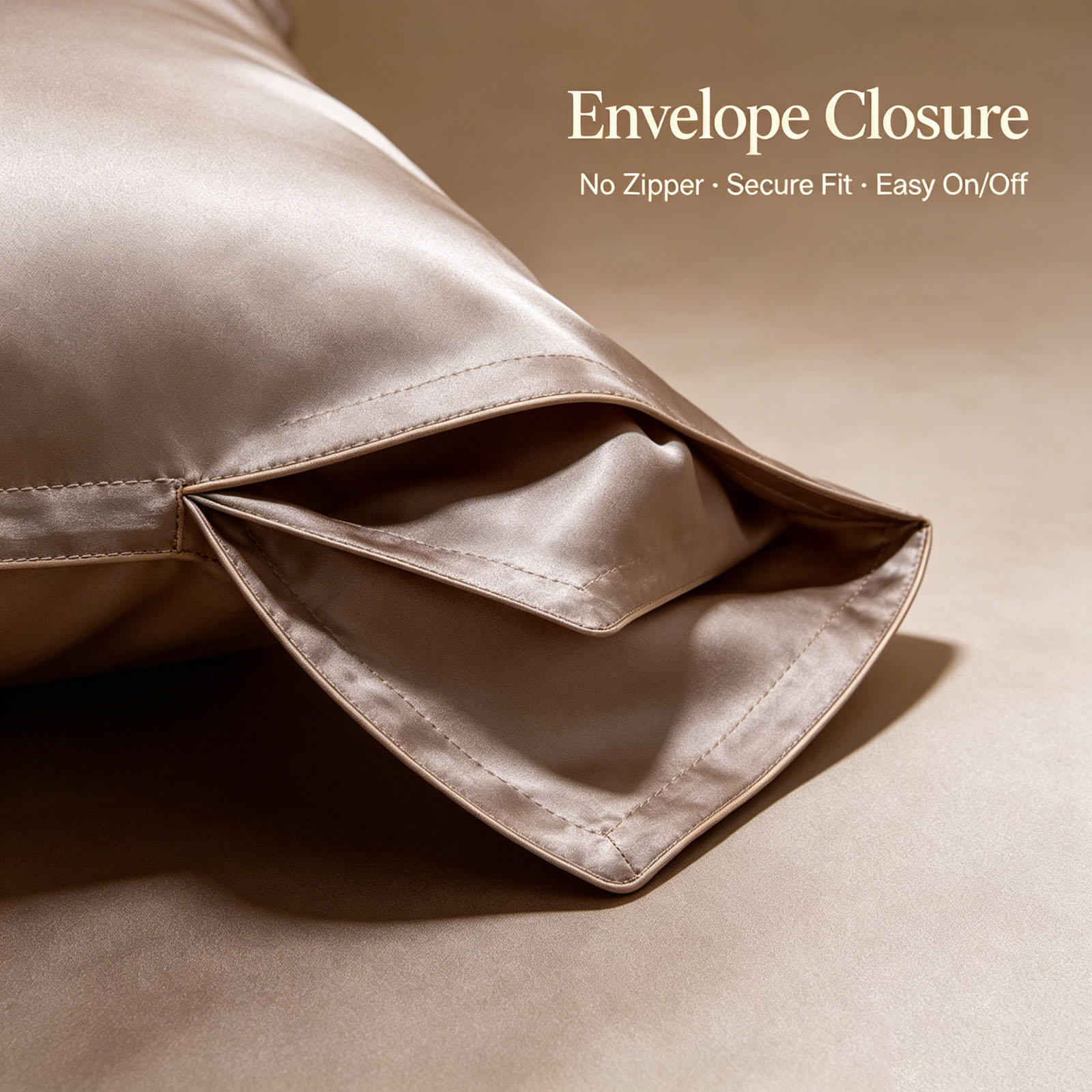 2 Pcs Silk Pillowcase Queen Si - Home Textiles Luxury ulasan dan harga