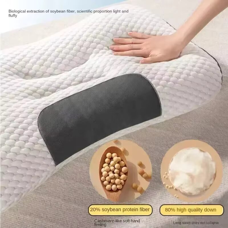Knitted Cotton Pillow Core Erg - Cooling Pillow Gel ulasan dan harga