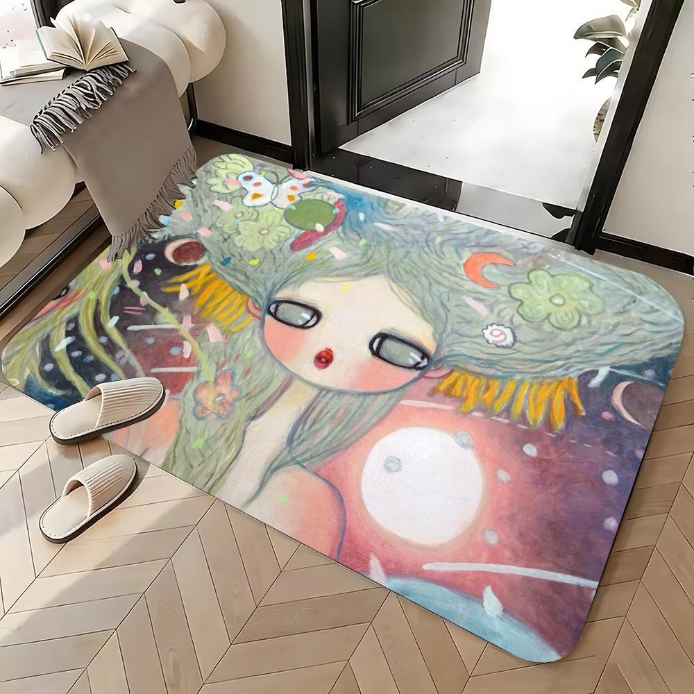 Aya T-Takano Artwork Floor Mat - Aya Home Textiles ulasan dan harga