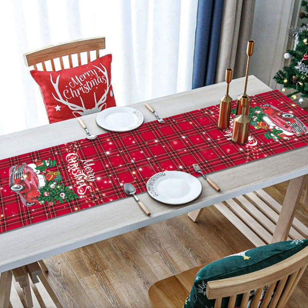 Christmas Themed Table Runner  - Home Textiles Designer ulasan dan harga