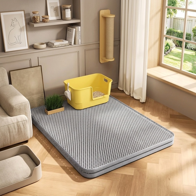 Extra Large Cat Litter Mat, He - Mattress Protector Waterproof ulasan dan harga