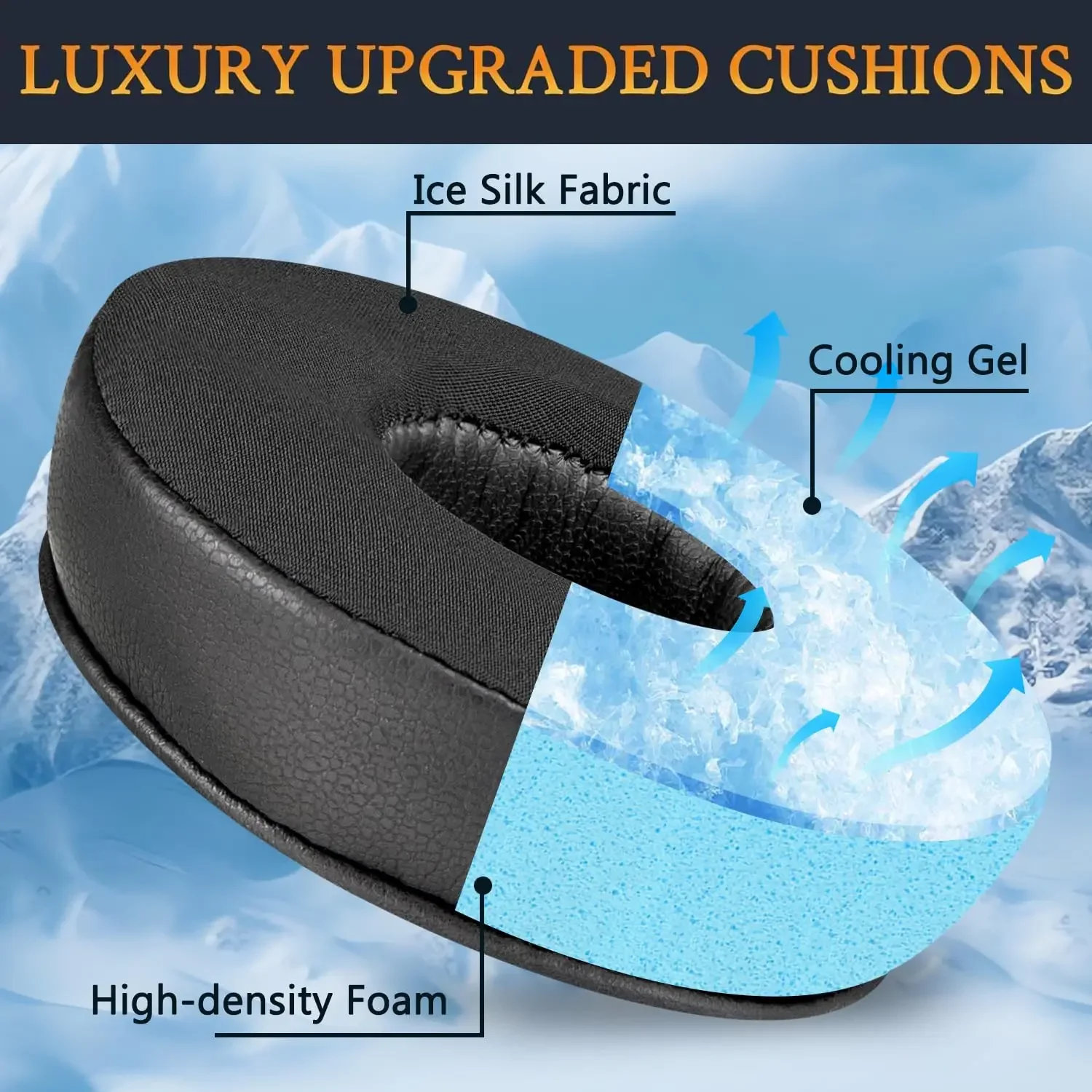Replacement Ice gel Sleeve Coo - Cooling Pillow Gel ulasan dan harga