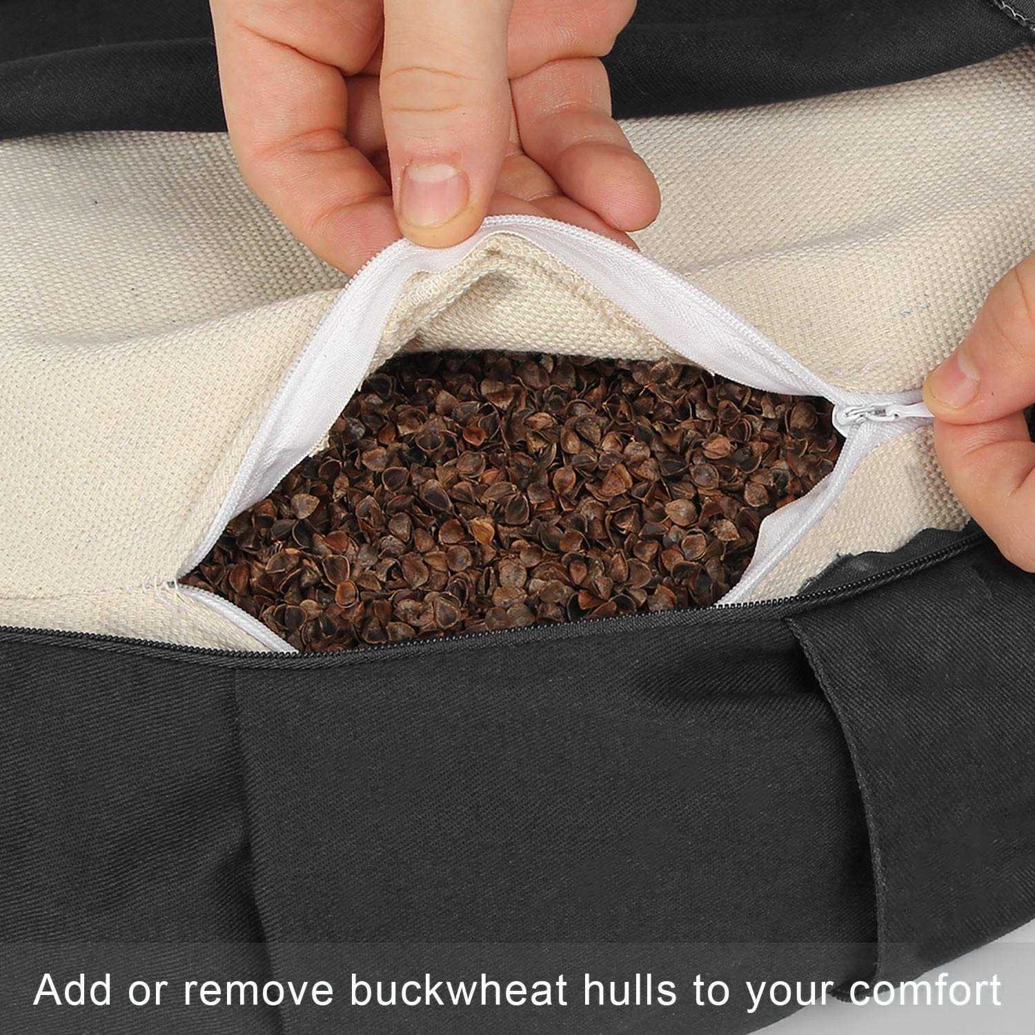 【STOCK】Buckwheat Meditation Cu - Floor Cushion Pouf ulasan dan harga