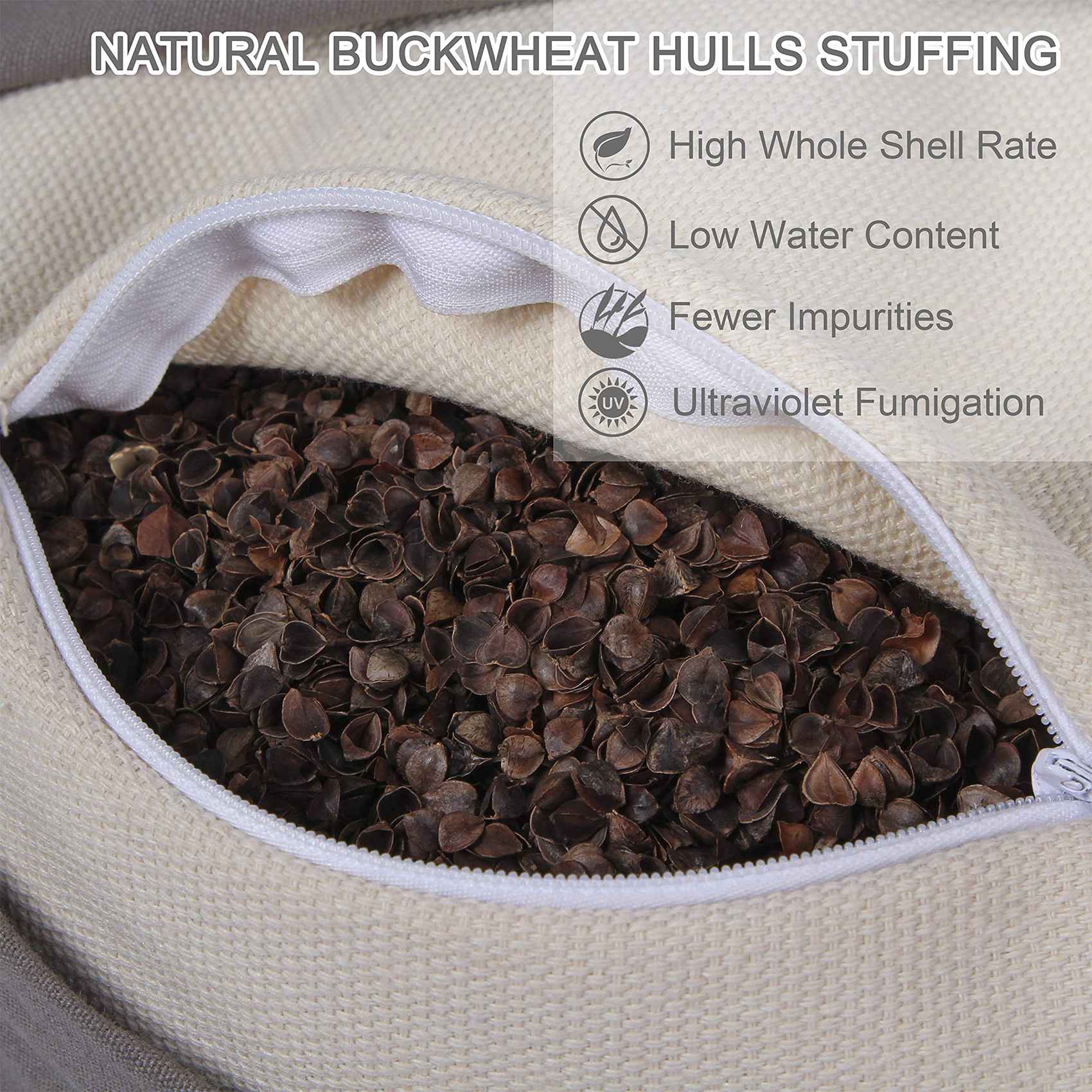【STOCK】Buckwheat Meditation Cu - Floor Cushion Pouf ulasan dan harga