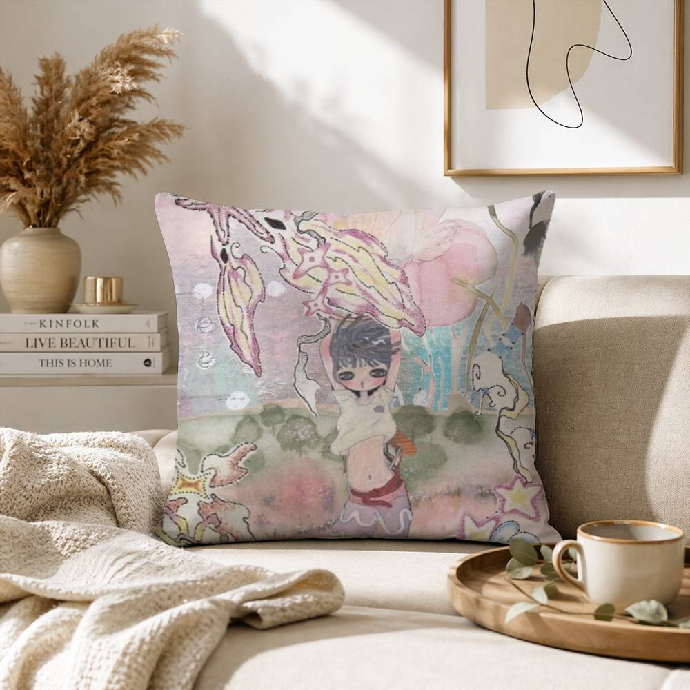 A-Aya T-Takano Art Pillow Case - Aya Home Textiles ulasan dan harga