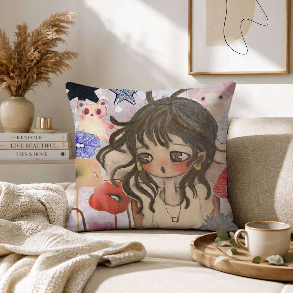 A-Aya T-Takano Art Pillow Case - Aya Home Textiles ulasan dan harga