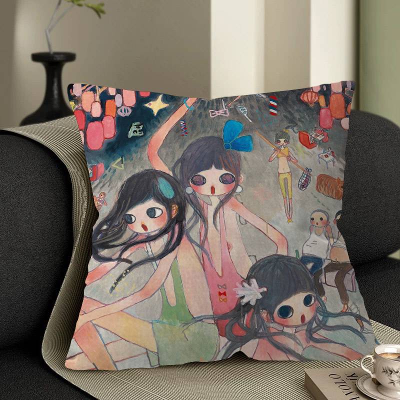 Aya Takano Cartoon Artwork Ani - Aya Home Textiles ulasan dan harga