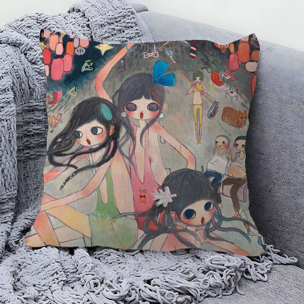 Aya Takano Cartoon Artwork Ani - Aya Home Textiles ulasan dan harga