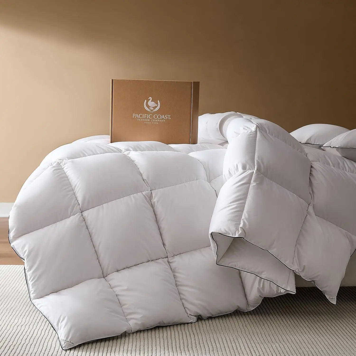 Goose Feather Down Fiber Comfo - Duvet Insert White ulasan dan harga