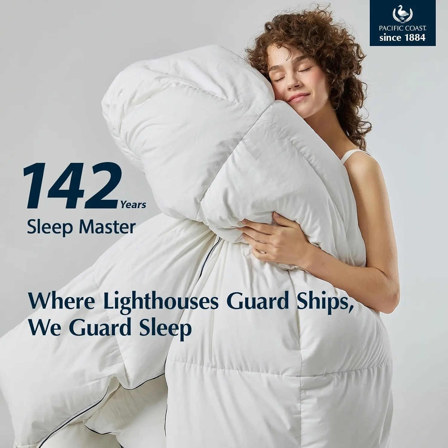 Goose Feather Down Fiber Comfo - Duvet Insert White ulasan dan harga