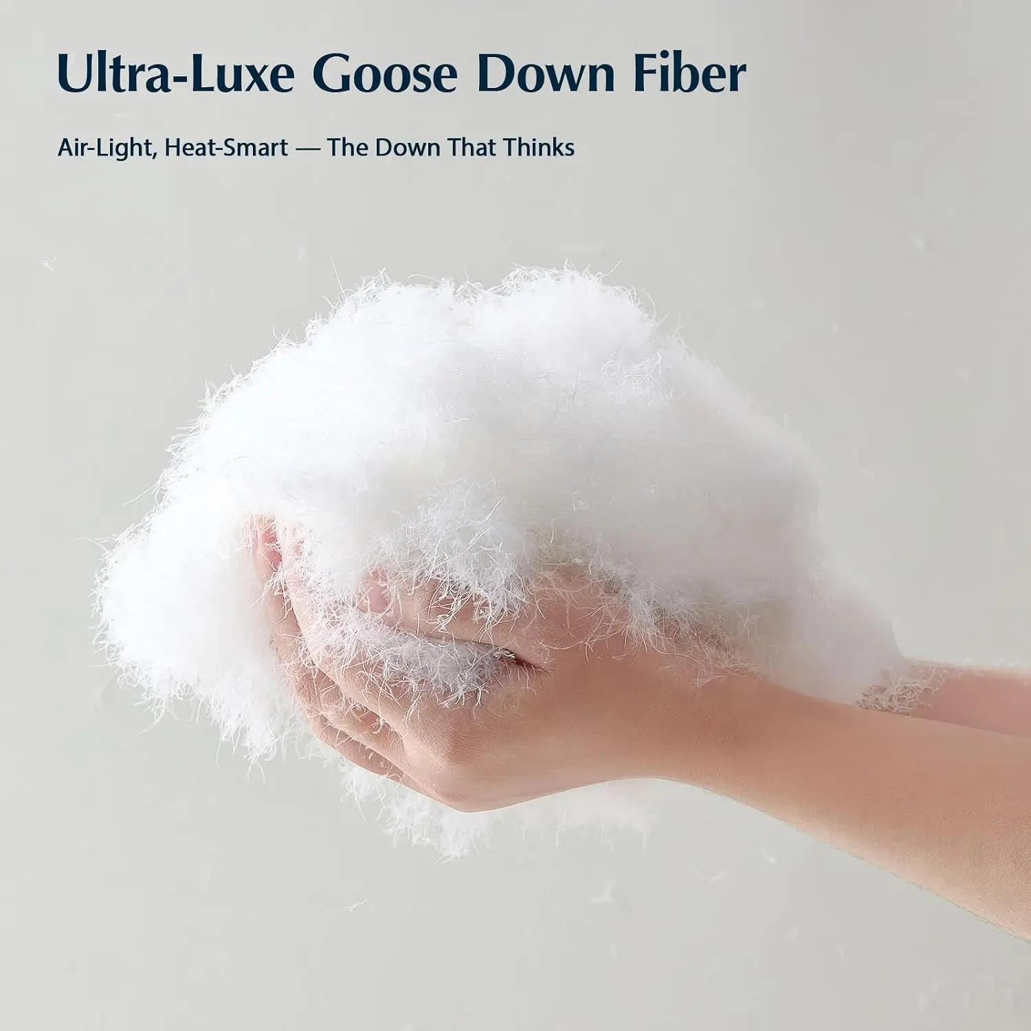 Goose Feather Down Fiber Comfo - Duvet Insert White ulasan dan harga