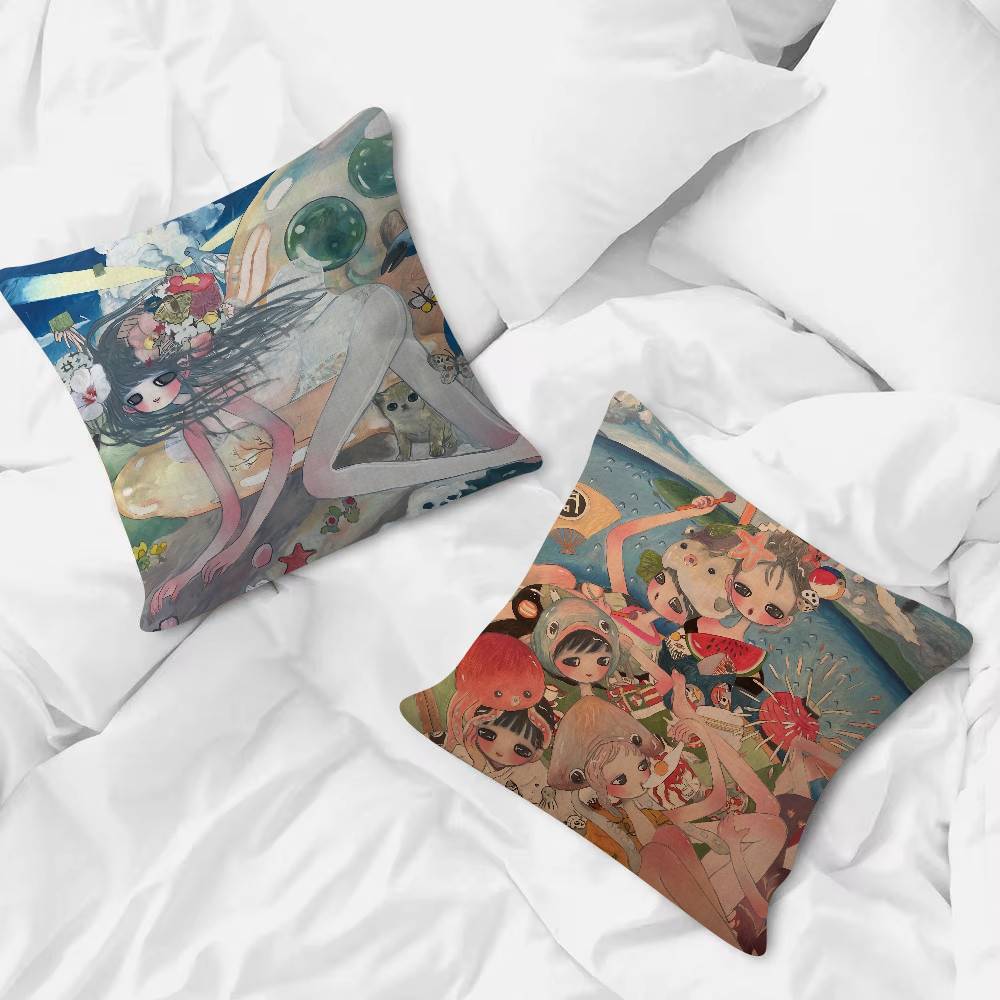 Artist Aya Takano Pillow Case  - Aya Home Textiles ulasan dan harga