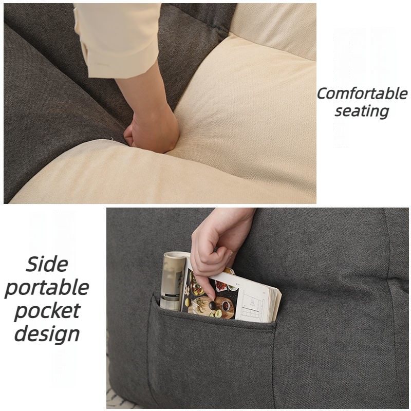 2 Person Bean Bag Sofas Relaxi - Floor Cushion Pouf ulasan dan harga