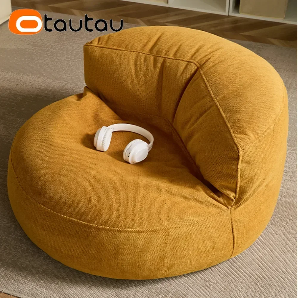 OTAUTAU Filled Bean Bag with F - Floor Cushion Pouf ulasan dan harga