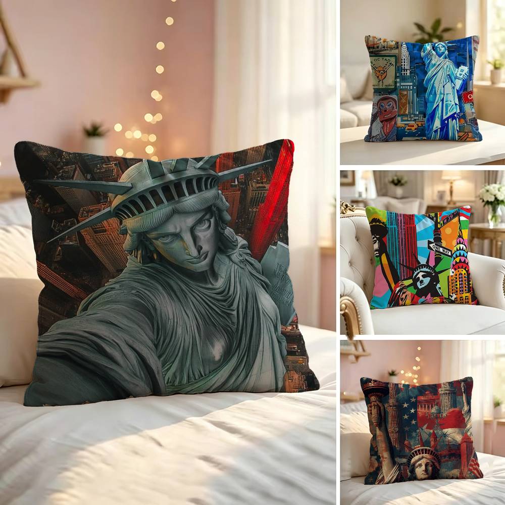 New York City Image pillow cov - Home Textiles Images ulasan dan harga