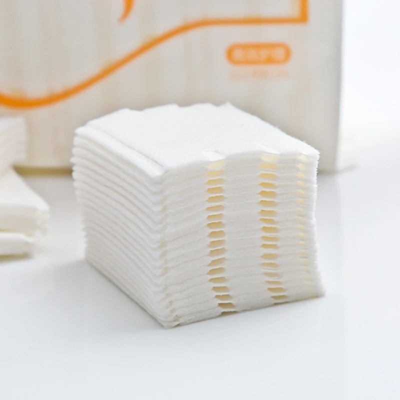 Square Cosmetic Cotton Pads Br - Home Textiles Face Towel ulasan dan harga