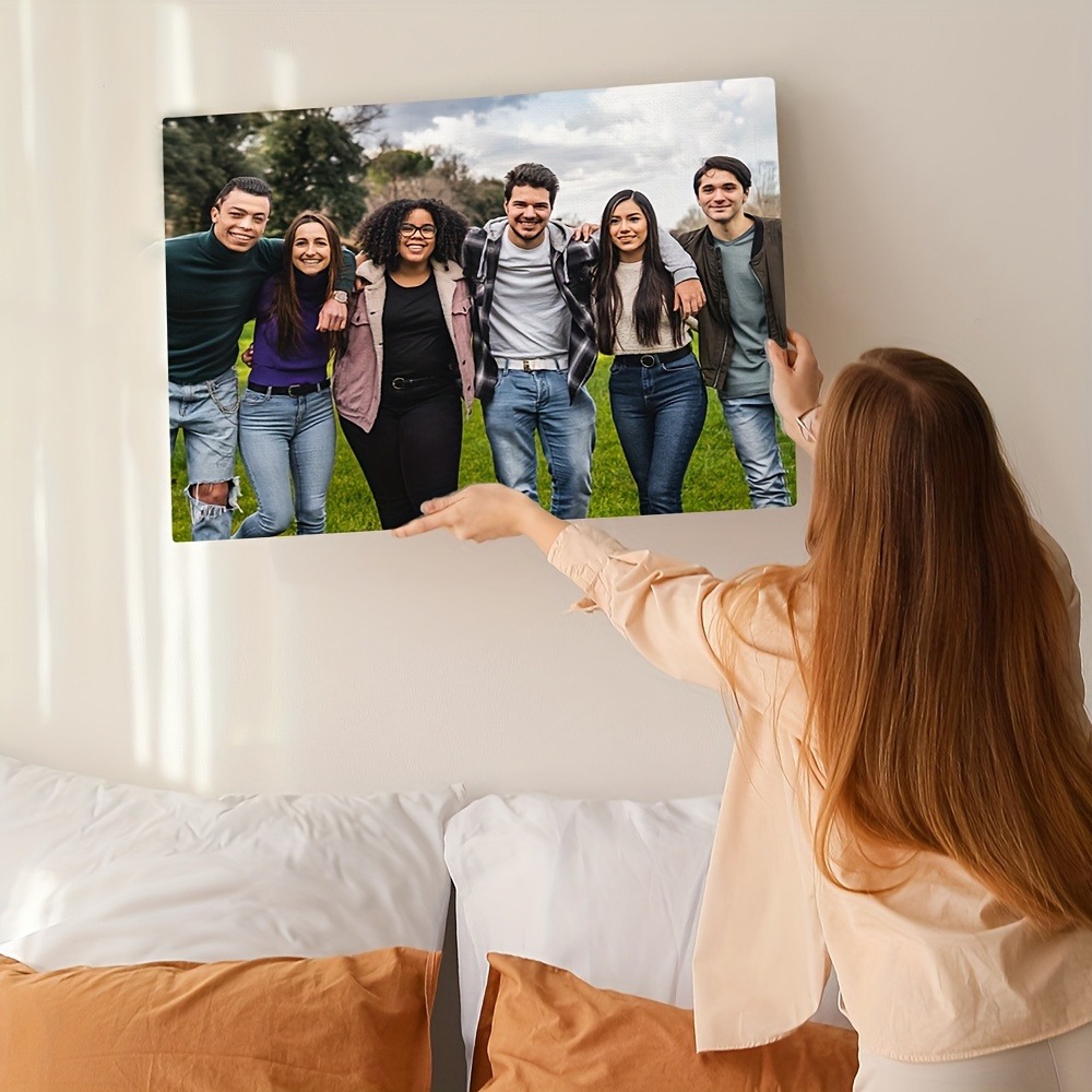 Custom 2D Photo Canvas Wall Ar - Home Textiles Images ulasan dan harga