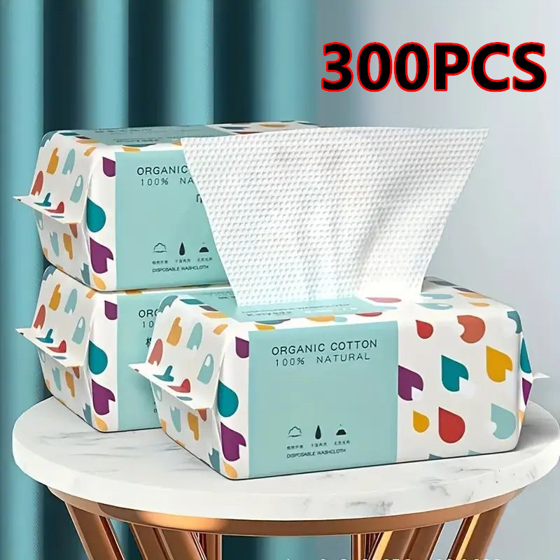 100/300PCS Disposable Thick 10 - Home Textiles Face Towel ulasan dan harga