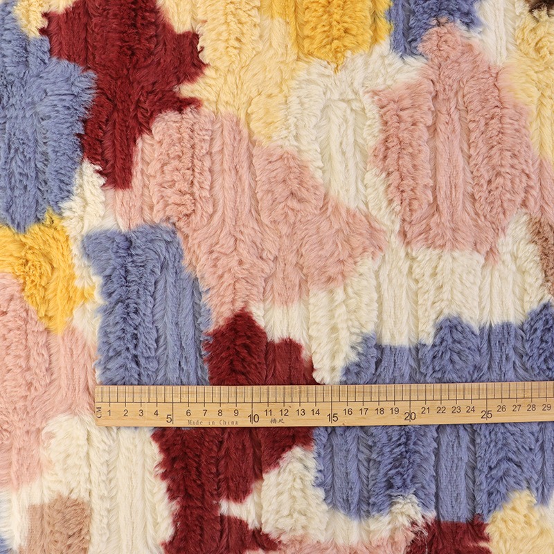 Jacquard Rabbit Fleece Brushed - Home Textiles Designer ulasan dan harga