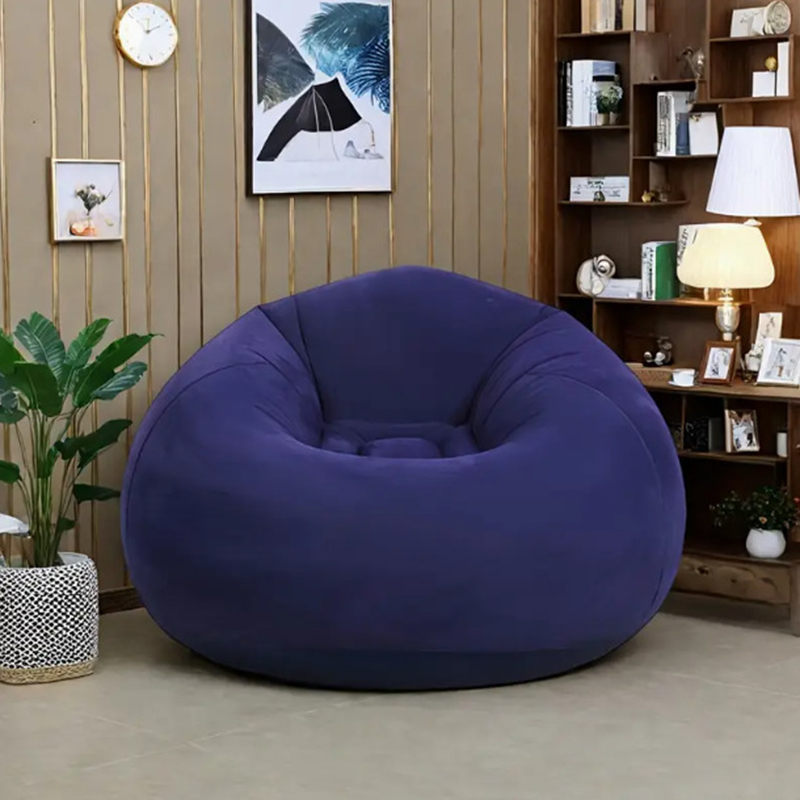 Inflatable Bean Bag Chairs Por - Floor Cushion Pouf ulasan dan harga