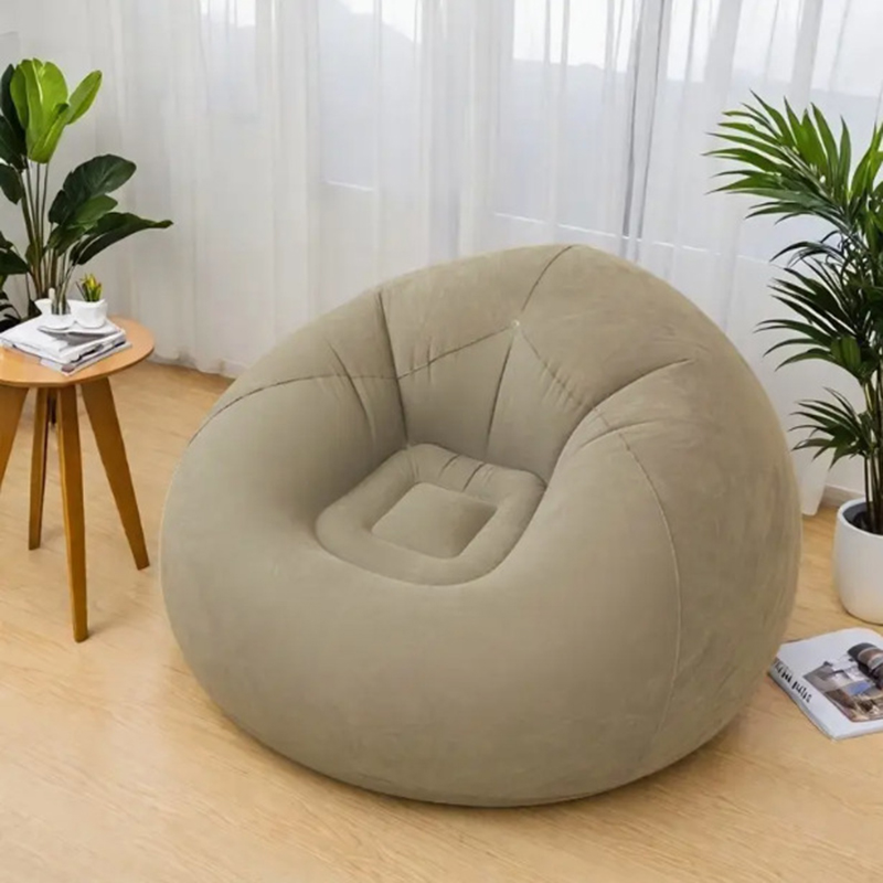 Inflatable Bean Bag Chairs Por - Floor Cushion Pouf ulasan dan harga