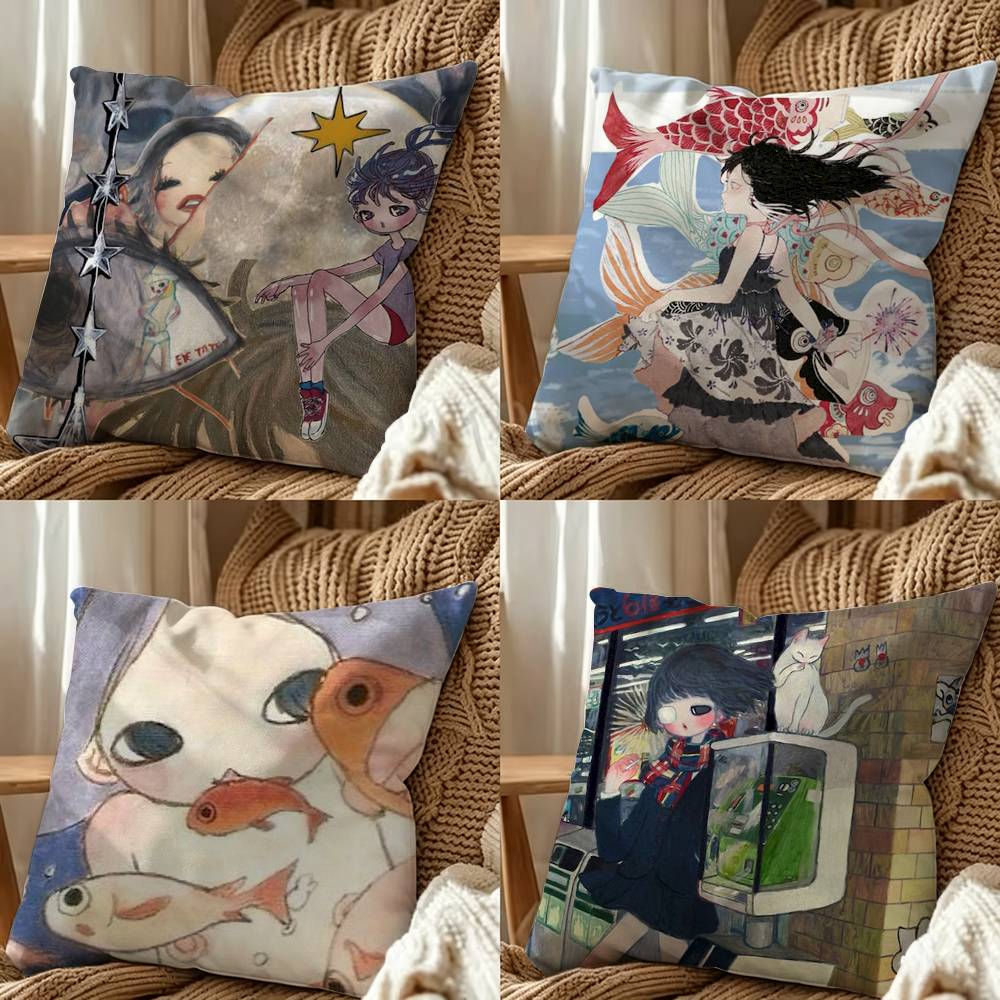 Aya Takano Art Double-Sided Pr - Aya Home Textiles ulasan dan harga