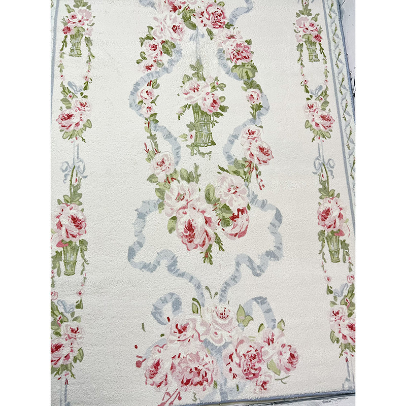French Pastoral Style Plush Be - Home Textiles France ulasan dan harga