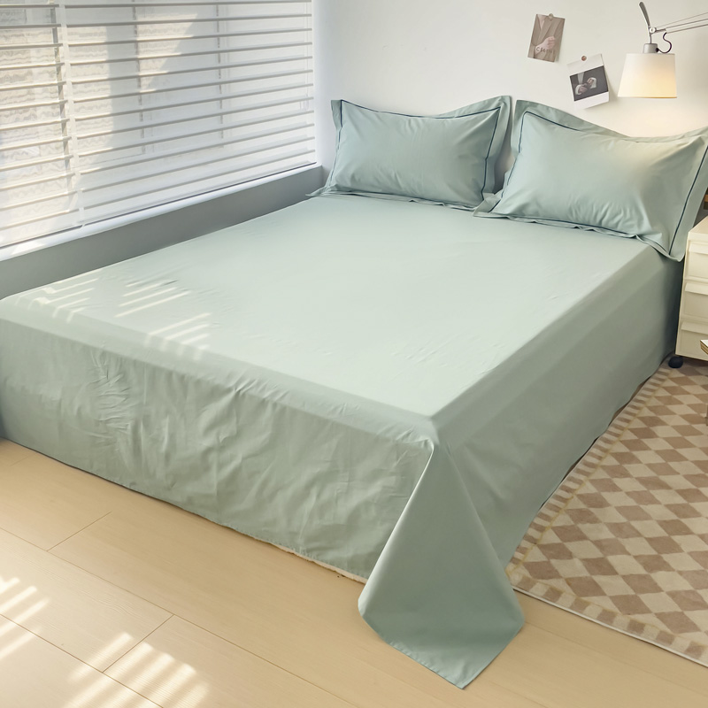 Soft Egyptian Cotton Bed Sheet - Home Textiles Luxury ulasan dan harga
