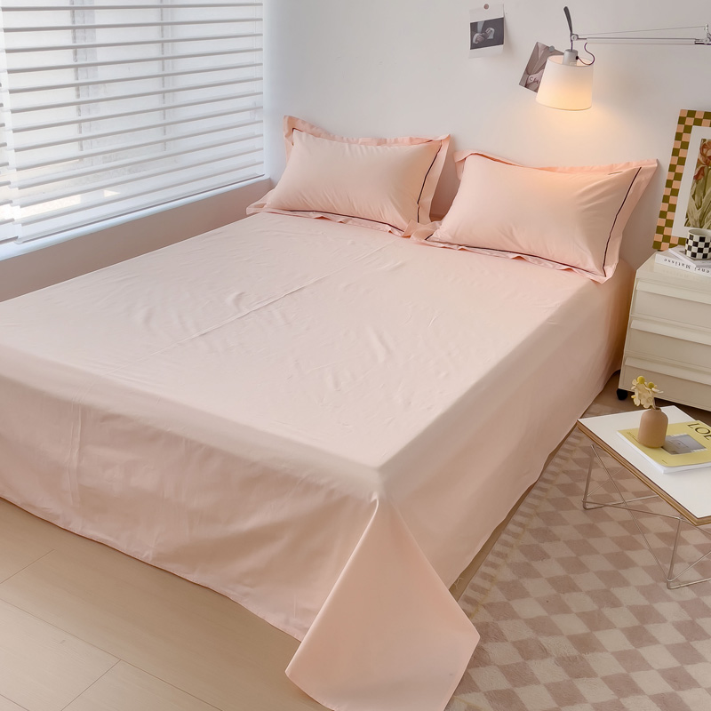 Soft Egyptian Cotton Bed Sheet - Home Textiles Luxury ulasan dan harga